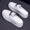 Jurk Schoenen 2023Zomer Nieuwe Half Slippers Baotou Zonder Hak Binnen Verhogen Vrouwen Sneakers Outdoor Canvas Wandelschoenen Vrouw vrouwelijke J230806