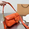 Bolso de diseñador bolso de mano bolso de hombro bolso de mujer bolso nube de moda genuina bolso de hombro de cuero para axila