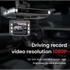 Araba DVRS Radar Dedektörü Araç DVR 2 1 Dash Cam Araç Video Kaydedici Tam HD 1080p Araç Akış Hızı Radar Dedektörü Rus Dili X0804 X0804