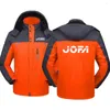 Hoodies masculinos 2023 JOFA Hockeyer Printing Fashion Winter Warm Thicken Cotton Tracksuit Windbreaker Mountaineering Terno Coat Tops