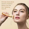 3D Roller Gold Bar 24K Beauty Bar V Face Massage Bar Electric Beauty Instrump