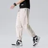 Men's Pants Ice Silk For Casual Summer Thin Loose Fit Sports Cropped Leggings Quick Drying