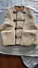 Jaquetas femininas tamanho toteme casaco falso shearling