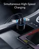 Anker Car Charger Type 48W 2- 포트 PIQ 3.0 빠른 충전기 어댑터 PowerDrive+ III