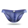Underpants Men Boxer Briefs Solid Colors Mesh Transparent Panties Sexy 5xl Ultra Thin Underwear Ice Silk Breathable