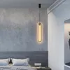 Lampy wiszące nowoczesne minimalistyczne owalne owalne małe żyrandol salon dekoracja sypialni lampka nocna