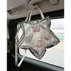 Evening Bags Womens Silver Y2K Sling Crossbody Designer Large Capacity Star Handbags Butterfly Shoulder Harajuku Fashion Pillow 230804