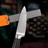 Другие аксессуары для ножа двусторонняя сложенная карманная заточка для алмазной затопки каменной кухонный инструмент