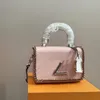 Tasarımcı Çantalar Çanta Twist Omuz Çantası Zinciri Crossbody Bag Kadın Moda Yüksek Kaliteli Cüzdan Su Dalgalandı Gerçek Deri Çanta