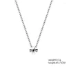 Chains Charm Cross 925 Sterling Silver Women's Necklace Jewelry Ladies Fashion Cute Pendant Wedding