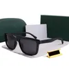 Projektanci okulary przeciwsłoneczne mężczyźni damskie okulary przeciwsłoneczne na zewnątrz okulary napędowe Uv400 unisex polarisierende sonnenbrille lunette homme pełna rama pudełko luksusowe szklanki