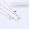 Pendant Necklaces Fashion Butterfly Necklace Magnetite BFF Friends Set Jewelry Pair