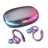 Cuffie wireless TWS Pro Cancellazione del rumore Auricolari Bluetooth Apple Cuffia da gioco impermeabile Display a LED Custodia di ricarica da 800 mAh Curvetta in-ear Auricolari Auricolare