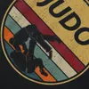 Herr t-skjortor retro judo fighter vintage grafisk bomull streetwear kort ärm födelsedagspresenter sommarstil t-shirt herrkläder