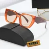 lunettes de soleil femmes lunettes de créateurs plein cadre PC plusieurs couleurs jambe large littérature et art tout match lunettes de soleil de mode Promotion des ventes PC uv400 lunettes de marque