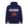 Men's Hoodies Anime Hoodie Men Sweatshirts Boxing Hooded Tops I Love Normal Long Sleeve Custom For Winter