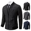 Men's Jackets Cotton Padded Jacket Zipper Up Autumn Winter Y2K Casual Baseball Coat Brand 2023 Top Windproof High Quality Menswear