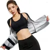 Active Set Women Gym Fitness Running Yoga Suit Sport Sweatshirt Set Training Workout Clothing Weight Loss Slim Sweating Shapewear