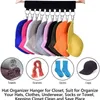 Cintres Chapeau Clip Stockage Articles Ménagers Simple Et Multifonctionnel Ressort En Acier Inoxydable Rack