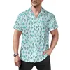 Erkek sıradan gömlekler suluboya orman bluzları erkek sihirli mantarlar hawaii kısa kollu tasarım moda büyük boy tatil gömlek hediyesi
