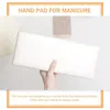 Hand Rests 1pc Nail Rest Hand Cushion Arm Manicure Pillow Table Wrist Cushions Wooden Foam Nail Art Hand 30x13x12cm 230804