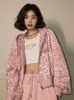 Dames Hoodies Sweatshirts Deeptown Preppy Stijl Roze Sweatshirts Luipaardprint Y2K Harajuku Oversized Hoodies Rits Cropped Top Schattig Jasje 230804