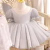 Abiti da ragazza Ragazze Princess Brithday Dress Kids Wedding Damigella d'onore Prom formale Fiore 3 12 anni Party Ball Abbigliamento per occasioni