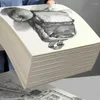 Croquis papier épaissir 4k carnet de croquis enfants étudiant dessin pratique artiste plomb peinture fournitures papeterie