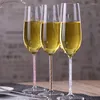 Verres à vin 2pcs mariage flûtes à champagne cristallin cadeau de fête grillage verre gobelet graver anniversaire saint valentin cadeaux