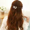 Fermagli per capelli EASYA Fashion Sparkling strass Crystal Bowknot Barrettes Forcina Design elegante Clip Accessori Ornamenti