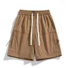 Мужские шорты 2023 Мужские летние короткие брюки спортивные мешковатые пляжные сундуки, бегущие прохладные половину спортивной одежды Негабаритный jorts m-4xl