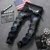 Men's Jeans 2022 New Men's Jeans European American Slim Zipper Leisure Cotton Straight-tube Men's Washed Trousers Hot Sale J230806