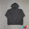 2022 Katı hırka fermuarlı hoodie erkekler kadın polar 1 1 Sezon 6 Hoodie Ye Sweatshirts Büyük Büyük Boy Kazak T230806