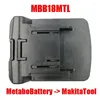 Le convertisseur d'adaptateur de bols MBB18MTL utilise une batterie 18V -Ion sur une machine au lithium remplace BL1830 BL1815