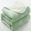 Fil de coton à six couches épaissi bébé câlin chariot couverture couverture serviette serviette de bain canapé couverture