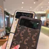 Fashion Letter Designer Telefoonhoesje voor Samsung Galaxy Z Flip 5 4 3 Achterkant Schokbestendig Shell iPhone 15 plus 14 13 12 Pro Max Mobiele telefoon Handige hoes Cadeau