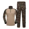 Chándales G3 para hombre traje de rana hombres camisa de combate pantalones uniforme táctico militar airsoft ropa al aire libre paintball manga larga camuflaje entrenamiento 230804