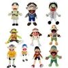 Pluche Poppen Grote Jeffy Jongen Handpop Kinderen Zachte Pop Funny Party Props Kerst Pop Knuffels Puppet Kids Gift 230804