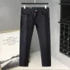 Heren Jeans Biker Jeans V Merk Luxe Designer hotpants High Street Straight Jean Mens Blue Jeans Washed Big Hole Zipper Pants Black Pant