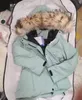 Dames dikke donzen pufferjas 100% groot echt vossenbont capuchon casual warme bontkraag parka's vrouwelijke jas winter skikleding bovenkleding hemelsblauwe kleur