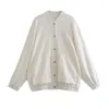 Women's Jackets Women Linen Jacket Coat Youth Ladies Casual Large Pocket Decoration For Spring Autumn High Street