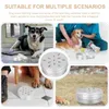 Dog Collars 10 Pcs Training Container Lid Scent Box Holder Work Tins Tools