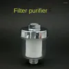 Juego de accesorios de baño Filtro de ducha universal Purificador de agua de algodón a prueba de humedad Diseño extraíble para el hogar