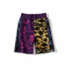 Shorting Ape Men Shorts Summer Youth New Youth Camouflage Cartoon Shorts Men and Women Vluts Dis Disual Wathing Ape Pants