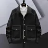 Herrenjacken Herbst Frühling Herrenjacke Lässige Umlegemäntel Outdoor Winddicht Bomber Herren Windjacke Baseball