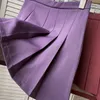 Skirts 2023 College Style Sexy Girl Skirt Pink High Waist Pleated A-line Short Fashion Casual Western
