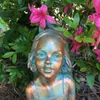 Decorative Objects Figurines 12"H Rebecca Fairy in Bronze Patina Home Patio Garden Large Statue 230804