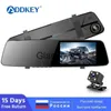 DVRs de carro ADDKEY 45 Polegada Dvr de carro Câmera Full HD 1080P Câmera automática Espelho retrovisor com DVR e câmera Gravador automático Dashcam Carro DVR x0804 x0804