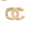 Дизайнер Gold G Brand Luxurys Desinger Brooch Women Atheston