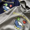 fw Human Made Duck Print Hoodie Herren Damen 1 1 Hochwertige Sweatshirts Pullover T230806